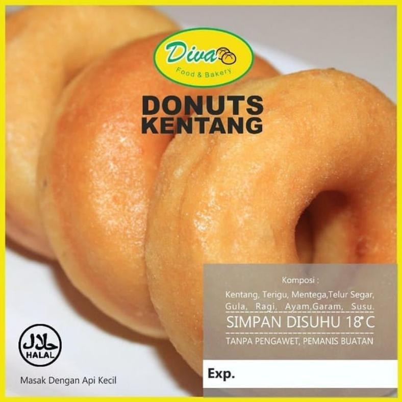 

Donat Kentang Diva Nugi