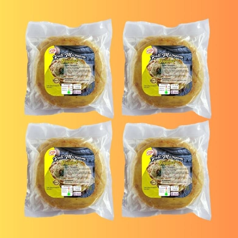 

[PAKET 4 PACK] ROTI MARYAM ORIGINAL Nugi