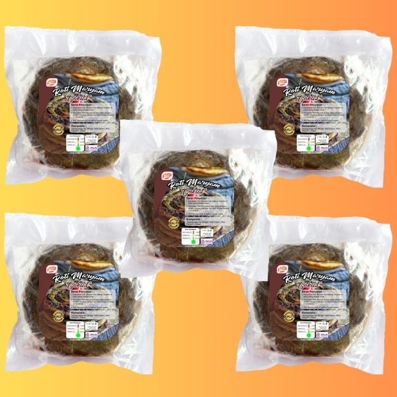 

[PAKET 5 PACK] ROTI MARYAM COKELAT Nugi