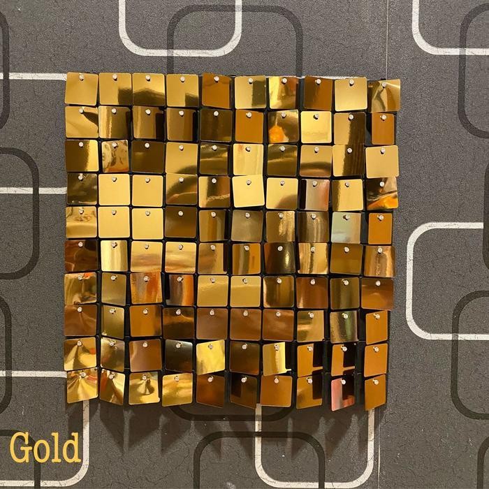 Shimmer Wall / Sequin Wall / Backdrop Dekorasi Pesta Manik2