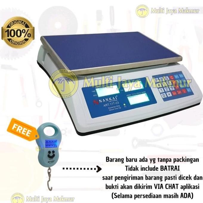 TERMURAH - Timbangan 50 Kg Duduk Original Murah