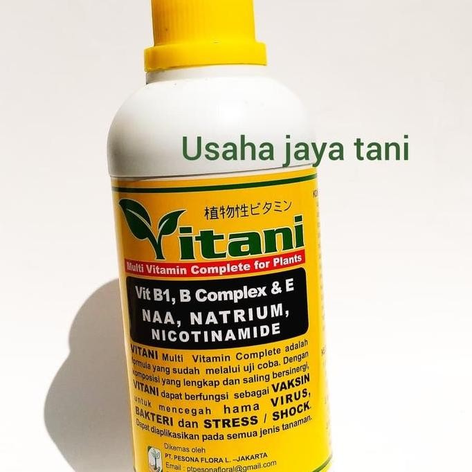 Pupuk Tanaman Cair B1 Vitani Anti Stress Complex Isi 500Ml