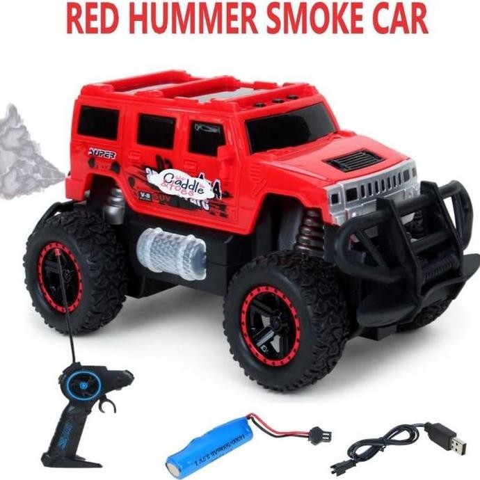 Mainan Anak Remote Control Car / Rc Mobil Off Road Bisa Keluar Uap