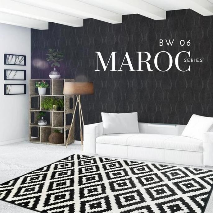 KARPET MAROC 160X210 MONOKROM