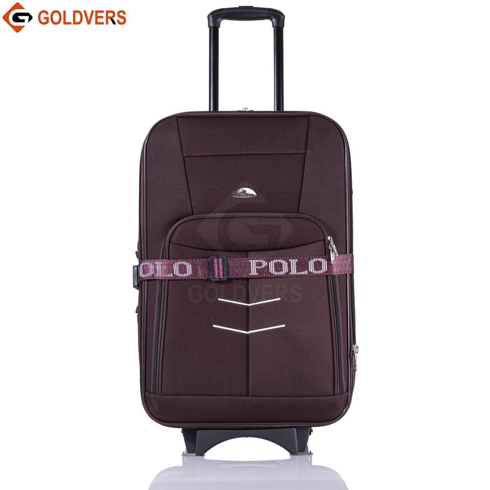 Terlaris Koper Polo Twin Ukuran 20 Inch Bahan Kanvas Original Polo Expanding Koper Kain Polo - Ontim