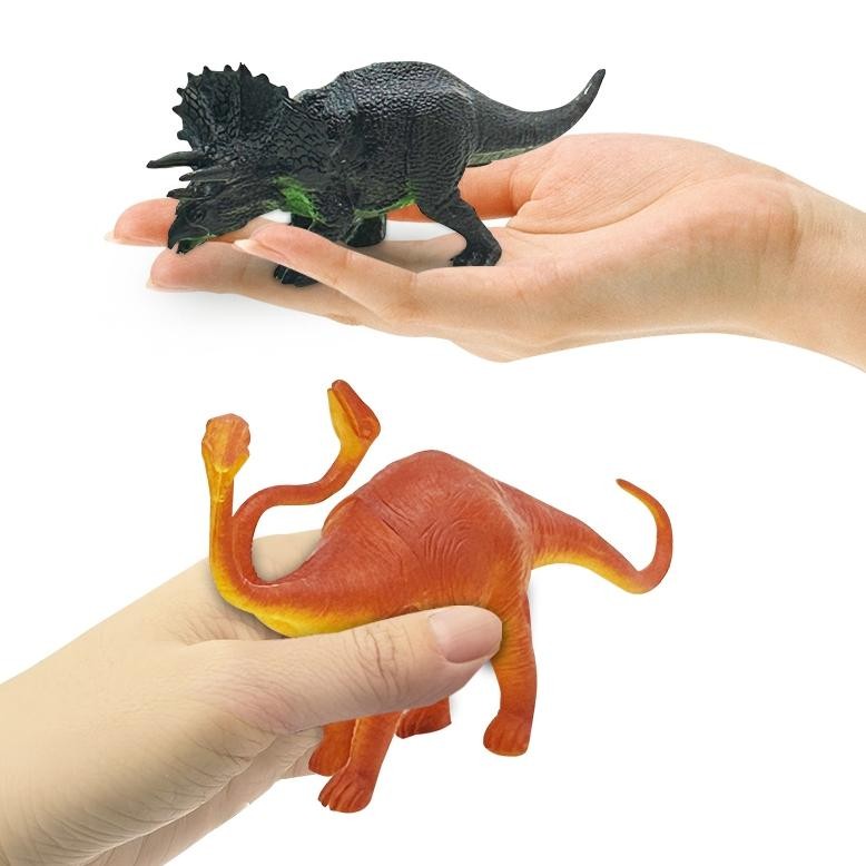Terbaru REDFIRE TOYS MAINAN EDUKATIF MINIATUR DINO DINOSAUR KARET VYNIL DINOSAURUS TYREX 