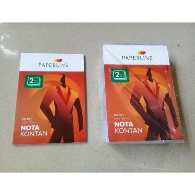 

Nota Kontan 2Rangkap/2Ply Ukuran Kecil /Ncr Paperline/ 1Pack