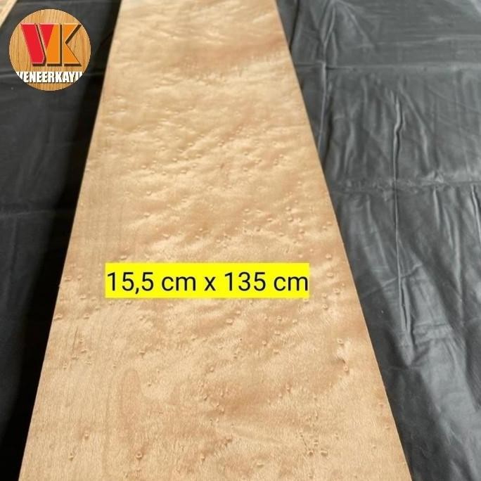 Veneer kayu Bird eye maple