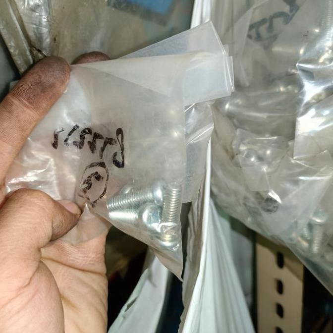 baut + tutup kipas Vespa PX PS Excel exclusive ori NOS set 5pcs