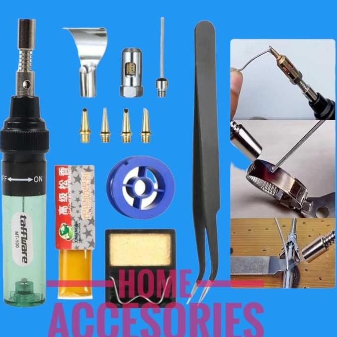 Solder Gas Butane Portable Iron Pen / Solder Pena Gas Portable