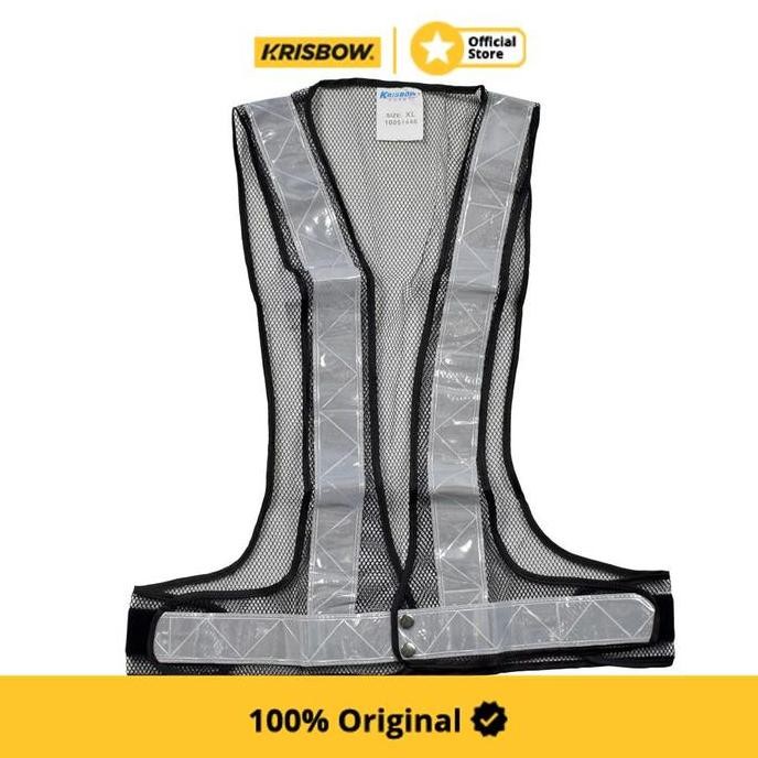 Krisbow Safety Vest Rompi Pengaman Mesh Ukuran Xl