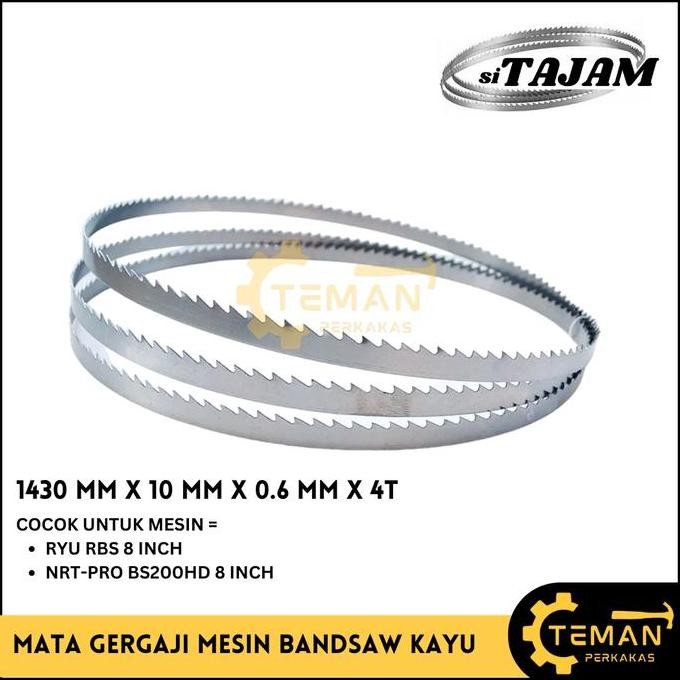 Mata Gergaji Bandsaw 8" / Mata Bandsaw 1430 / Pisau Bandsaw 8 Inch