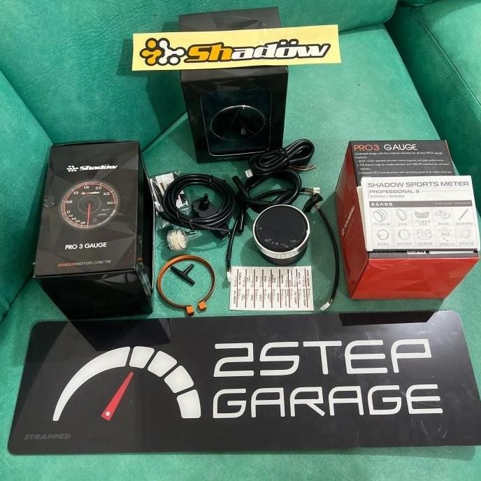 Boost Meter Gauge Shadow PRO3 Turbo (3 Bar) Universal