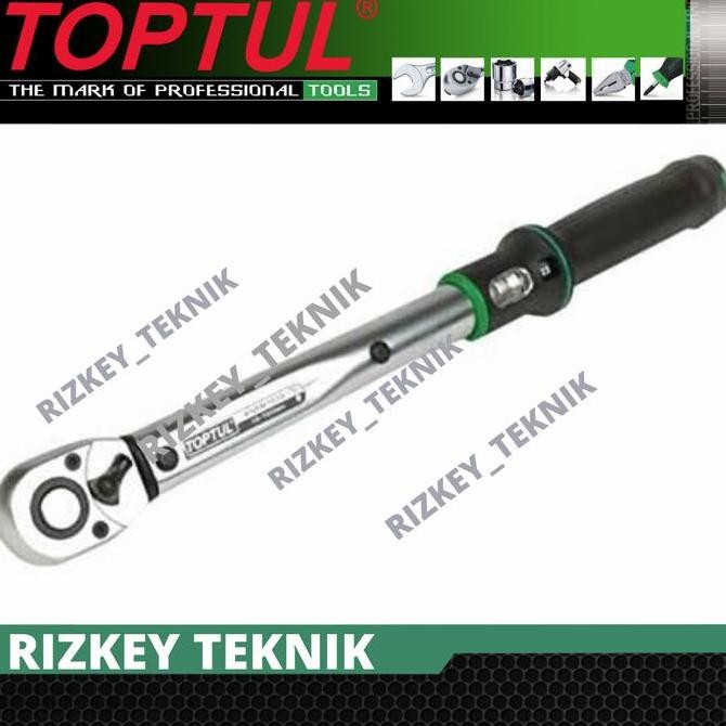 Toptul ANAM1610 Micrometer Adjustable Torque Wrench 1/2" 20-100Nm