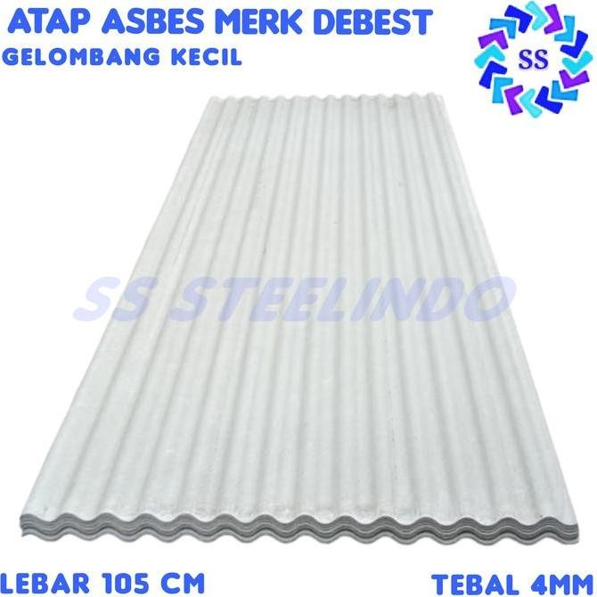 ATAP GENTENG ASBES 1,5M 1,8M, 2,1M 2,4M 3M