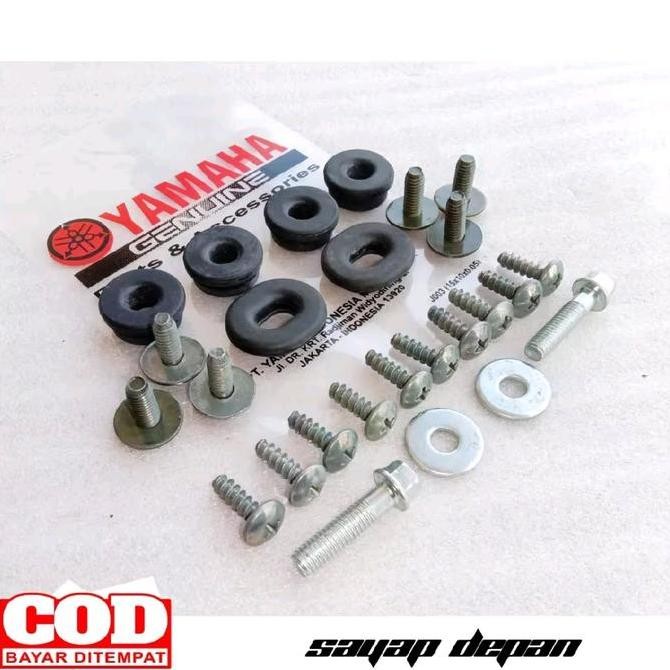 BAUT KARET SAYAP LUAR DAN DALAM YAMAHA JUPITER Z BURUNG HANTU / KARET BODY SAYAP JUPITER Z BURUNG HA