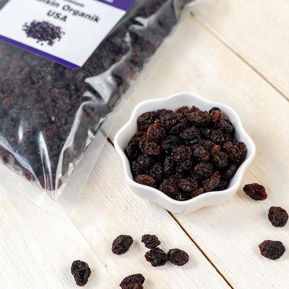 

Kismis Hitam Bla Raisin Organic Usa 250 Gram