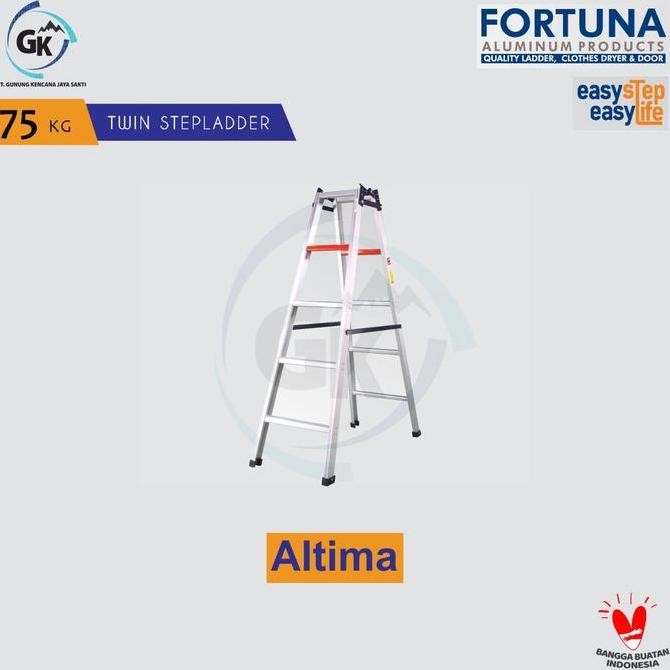 TANGGA LIPAT ALUMINIUM PREMIUM FORTUNA ALTIMA 150 CM