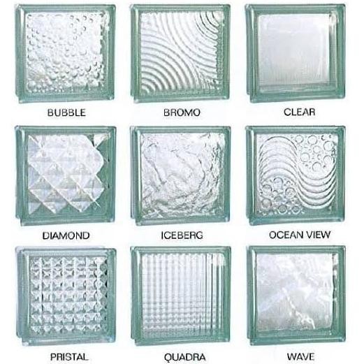 GLASS BLOCK MULIA BARU SEMUA MOTIF