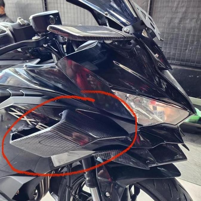 Side winglet zx25r winglet carbon zx25r winglet samping zx25r