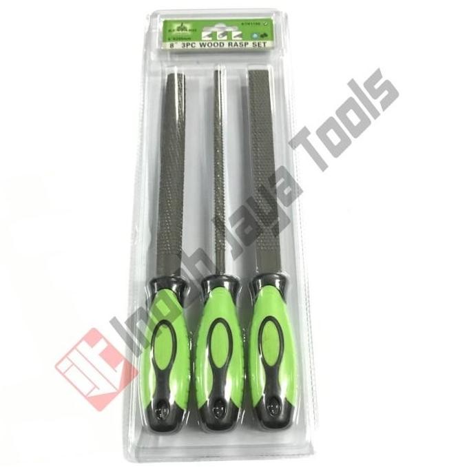 KENTARO Kikir Kayu 8 Inch Set 3 pcs HEAVY DUTY