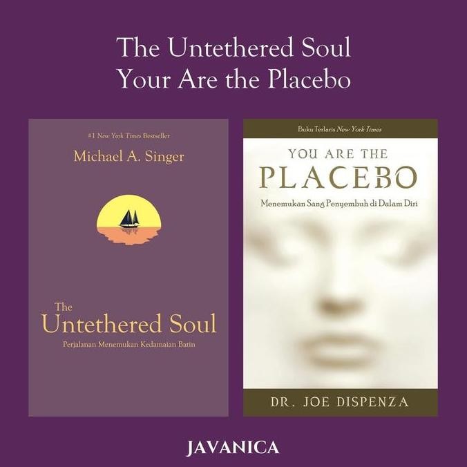 Sale Buku Spiritual Healing - The Untethered Soul & You Are The Placebo Bundle