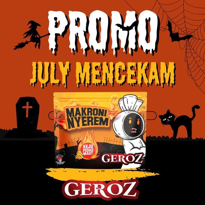 

New Geroz - Makroni Nyerem - Rasa Keju Pedas