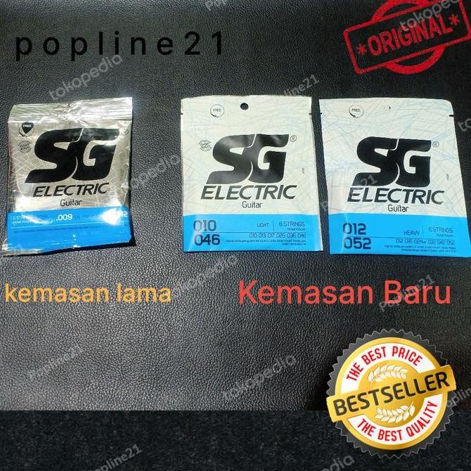 Original Senar Gitar Listrik SG 009010 Senar Elektrik SG Original
