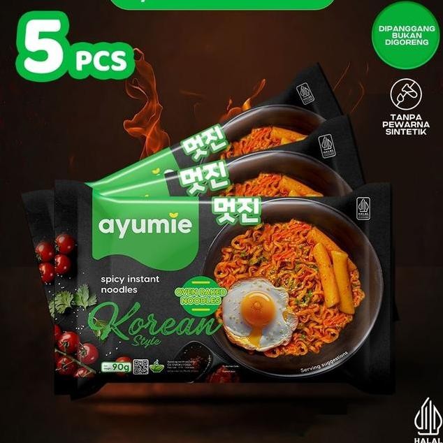 

Ayumie Mie Sehat Korean Spicy Isi 5 Pa Goreng N Noodles