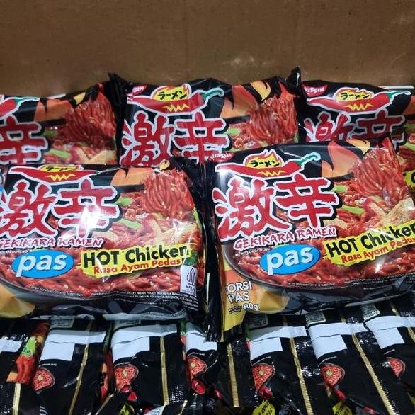 

Nissin Gekikara Ramen Hot Chien Rasa Ayam Pedas Satu Dus Isi 30 Bungkus