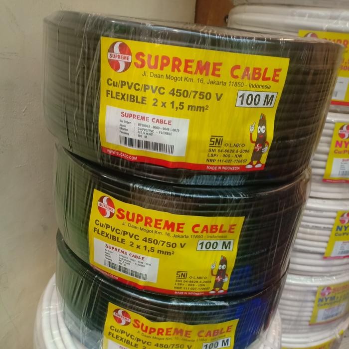 KABEL NYYHY 2X1.5 2X1,5 SUPRE 50 METER