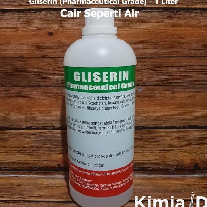 Gliserin 1 Liter - Vegetable Glycerin - Gliserin Nabati - Pelembab