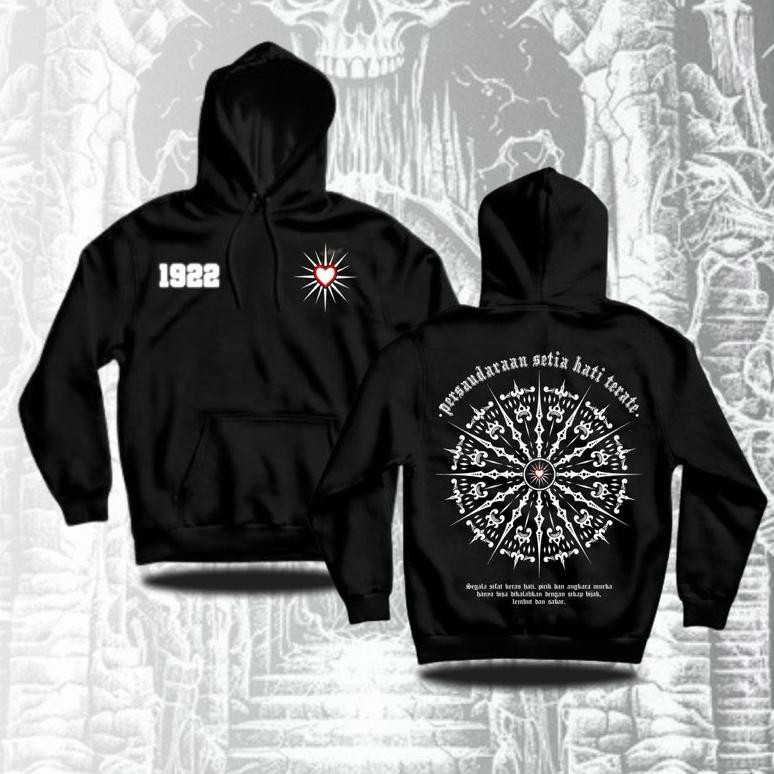 Promo Hoodie Merpati Putih Motif Tenang Bagai Merpati Tajam Seperti Kudi Bahan Premium Sablon Dtf De