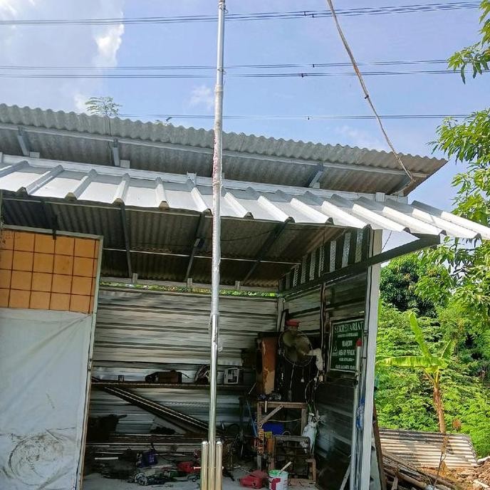 Tiang Bendera Stainless Steel Outdoor