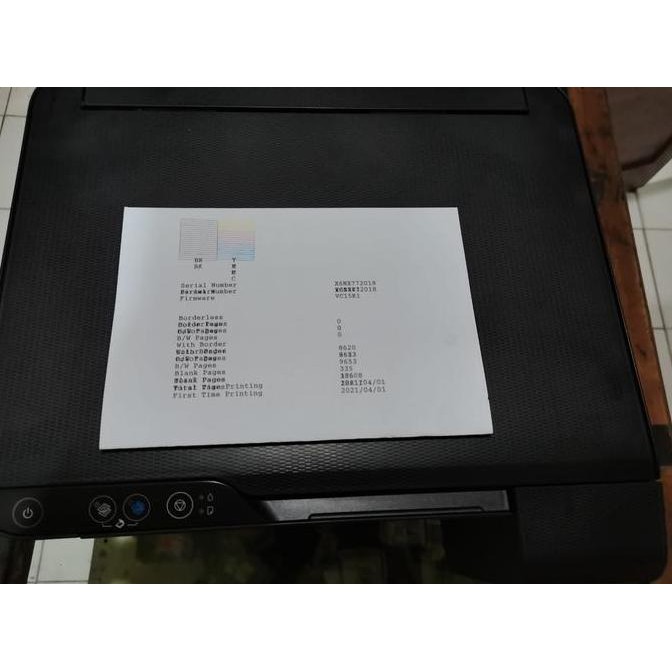 Printer Inkjet Epson L3110 Mulus Siap Pakai murah
