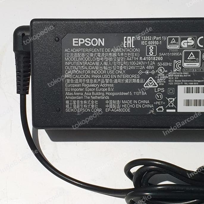 Adaptor Scanner EPSON WF DS-530 DS-570W DS-780 DS-6500 DS-7500 ori murah