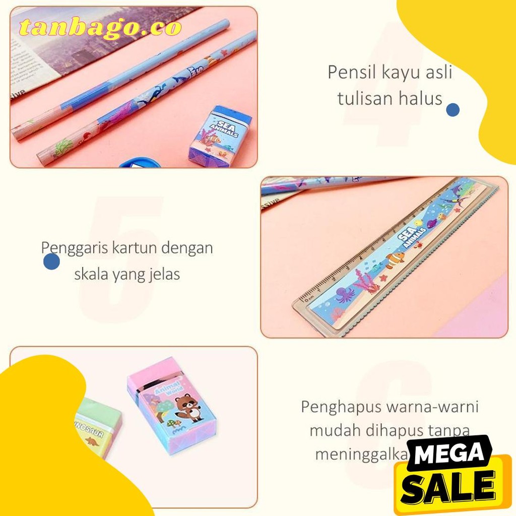 

Jcho Kotak Pensil Anak Stationary Set Lengkap Alat Tulis Kotak Pensil Lucu Karakter Diskon