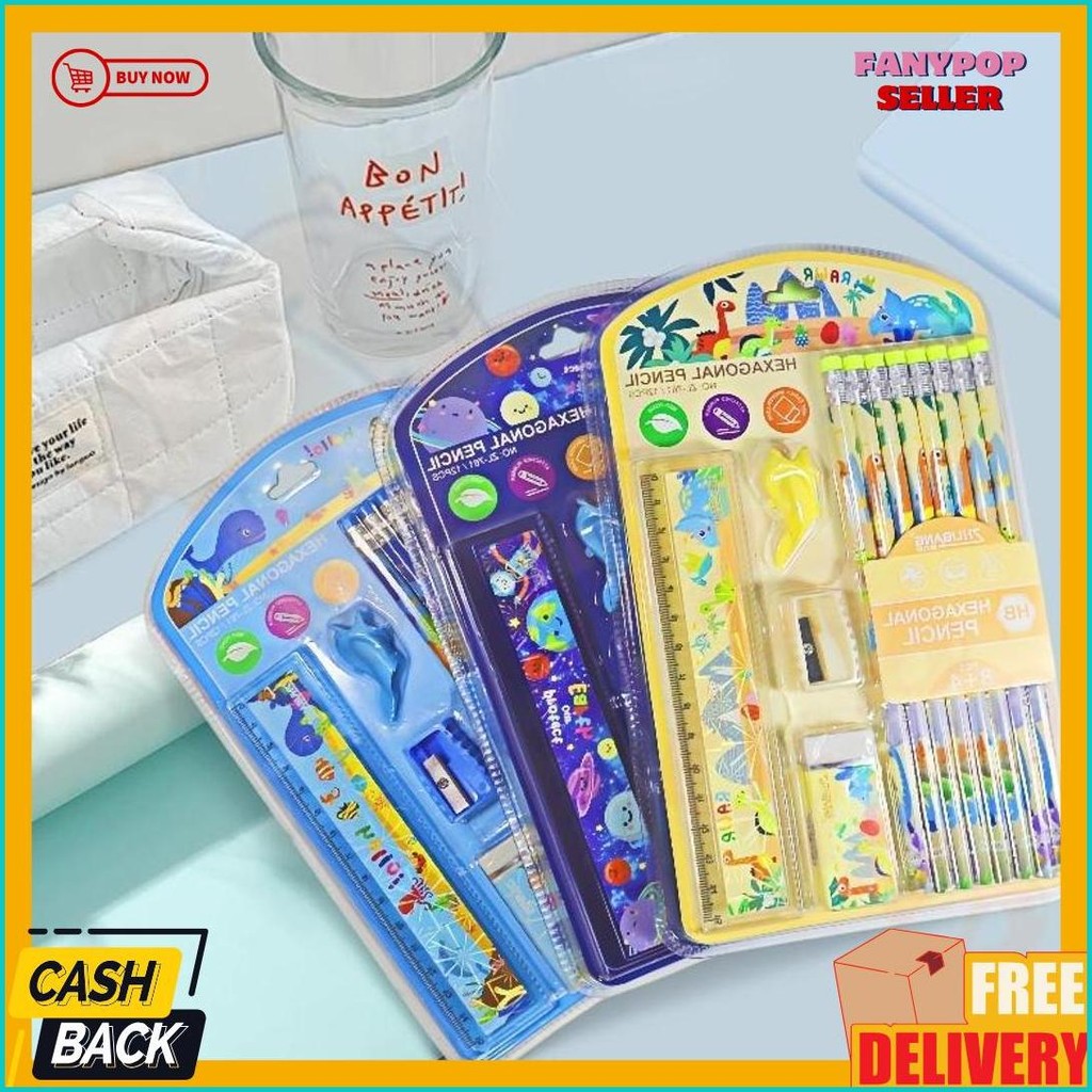 

Hippoland Stationery Anak/Stationery Set/Set Stationeri Anak/Pejabat Murah 326-328 Terlaris! Produk Ini Banyak Dicari
