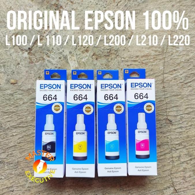 Epson Genuine / Tinta Asli L100 L110 L120 L200 L210 L220 murah