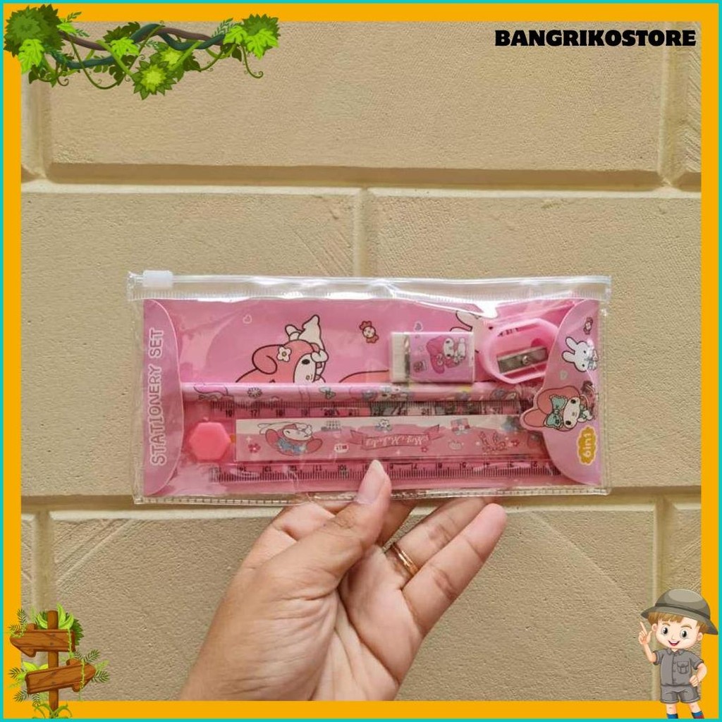 

Set 5 In 1 / Set Alat Tulis Anak Karakter Cinnamoroll Kuromi My Melody Atk Lucu Stationary Murah Semarang Instan 3369 Diskon
