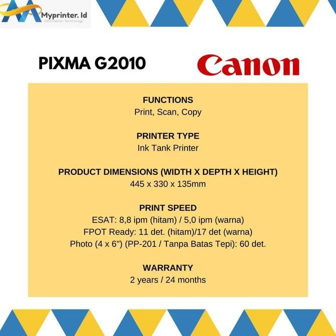 Printer Canon G2010 PROMO SPECIAL murah