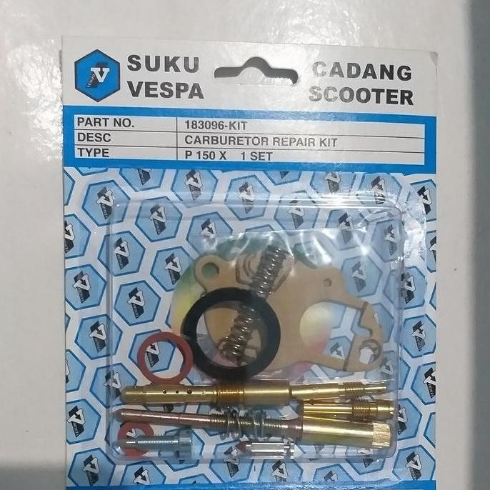 parkit spuyer set reparkit karburator vespa px ps 20:20 taiwan