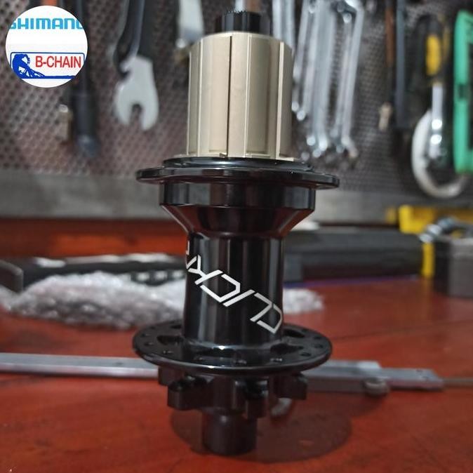 ready Hub Belakang Freehub Nautilus Clickr 12 x 142 142mm Microspline