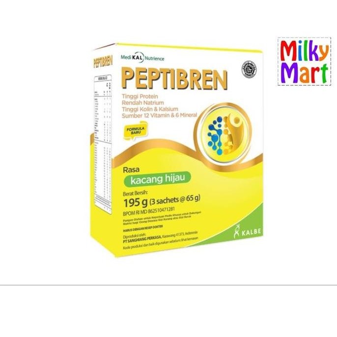 

Peptibren Vanila Coklat 210gr Minuman Serbuk Nutrisi Termurah