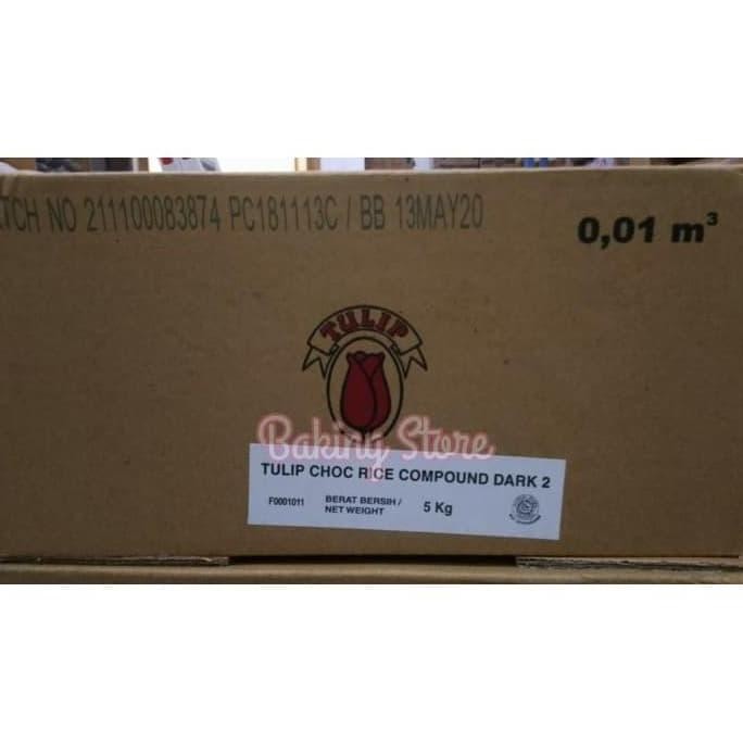 

Tulip Mesis Cokelat Butiran 5kg Toping Kue Coklat Baking Grosir Termurah