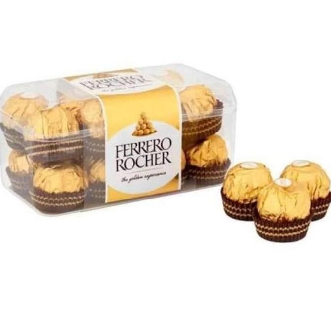

Ferrero Rocher T16 Cokelat Coklat Praline Premium Isi 16pcs Termurah