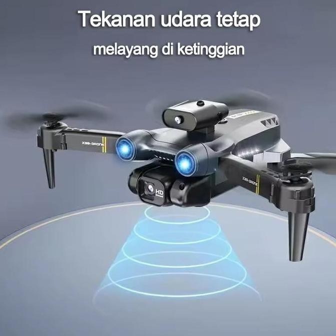 drone jarak 10 km original KKRC Pro drone kamera jarak jauh Pengembalian GPS 4K Dual Kamera Avoid Ob