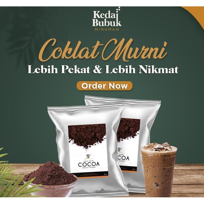 

Javaland Bubuk Coklat Murni Pure Cocoa Powder 1Kg Cokelat Berkualitas Termurah