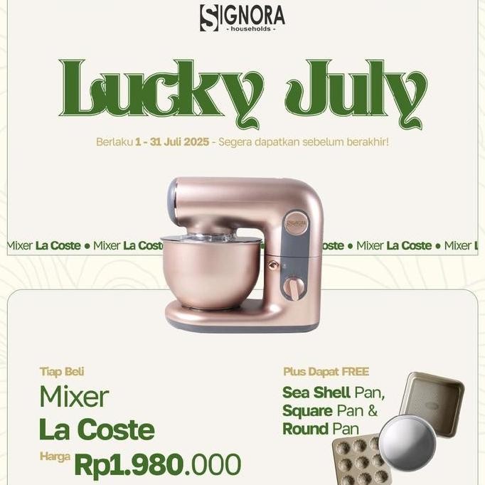 Mixer La Coste Signora/Mixer La Coste/Mixer Signora/Standing Mixer Terlaris