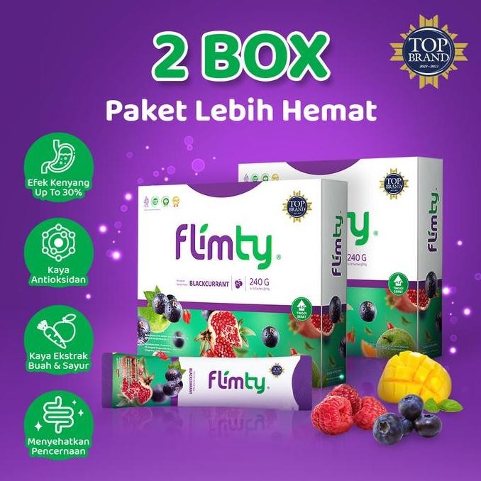 

Flimty Fiber Bundling 2 Box Paket Hemat Serat Untuk Diet dan Detoks Termurah